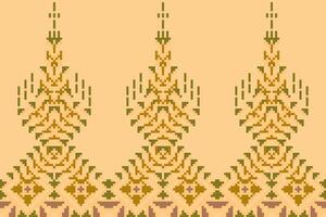 Sarong Traditional Kimono Patternfolk Embroidery, Aztec Geometric Ornament Print. Design for Carpet, Wallpaper, Clothing, Wrapping, Fabric vector