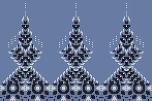 Palestinian Ethnic Pattern Backgroundfolk Embroidery, Aztec Geometric Ornament Print. Design for Carpet, Wallpaper, Clothing, Wrapping, Fabric vector