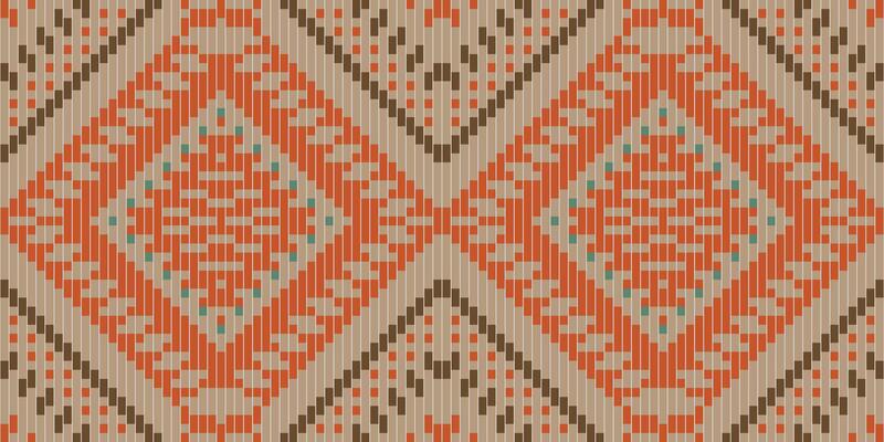 Aztec Korean Traditional Pattern Namefolk Embroidery, Aztec Geometric Ornament Print. Design for Carpet, Wallpaper, Clothing, Wrapping, Fabric