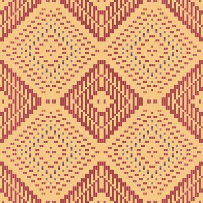 Scandinavian Arabic Pattern Mehndifolk Embroidery, Aztec Geometric Ornament Print. Design for Carpet, Wallpaper, Clothing, Wrapping, Fabric