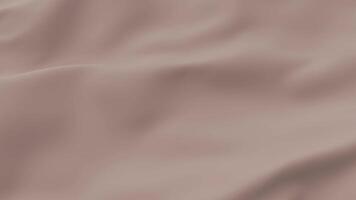 Abstract beige brown silk background tenderness luxury wave cloth satin pastel color fabric. Gold milk liquid wave splash, wavy fluid texture. Fluttering material. 3D animation motion design wallpaper video