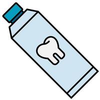 Tooth Paste icon vector