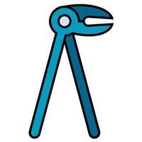 Dental Forcep icon vector