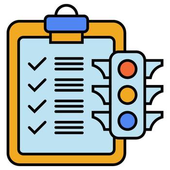 proyecto estado aislado en blanco vector