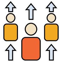 Team Building Icon vector