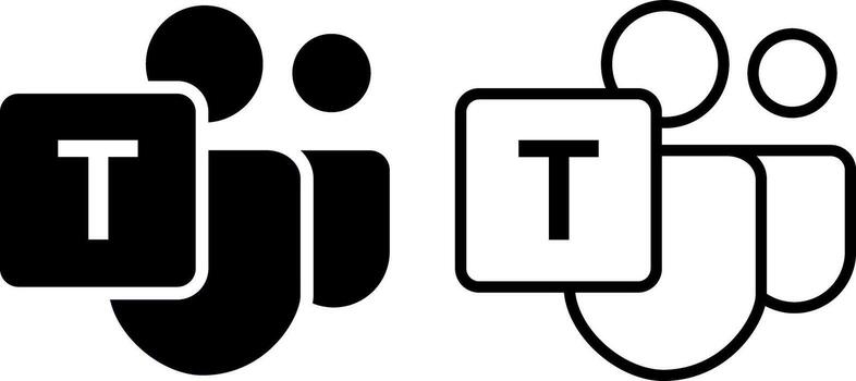Comprehensive Set of Microsoft Teams Icons vector