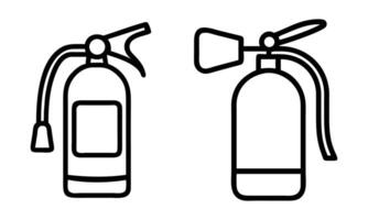 Fire Extinguisher Icons Pack vector