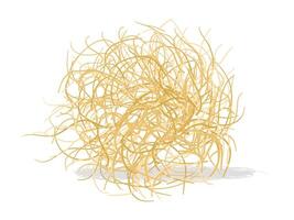 Desert Dry Bush Tumble Weed, Western rolling stem from dead plant vector