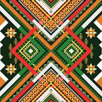 Native abstract geometric ethnic pattern. vector
