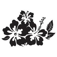 Abstract floral background with decorative flower elements and artistic design pattern vector