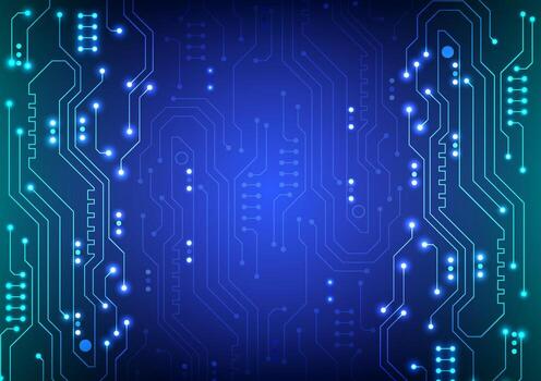 digital tecnología circuito antecedentes. diseño para circuito sistema interfaz futurista resumen datos comunicación Internet. vector