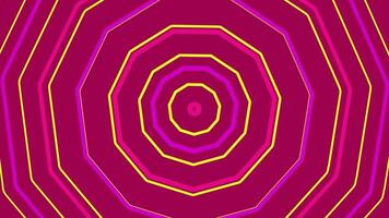 Abstract wave geometric background, smooth hypnotic movements, bright background or wallpaper from shapes video