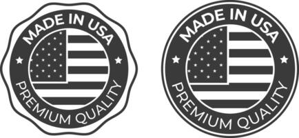 Made in USA Stamp, Badge, Seal, Emblem Etc. vector