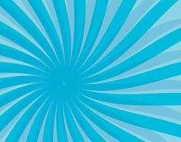 Abstract blue sunburst background isolated flat design. vector