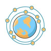 Global Network illustration vector
