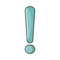 illustration of A Exclamation Mark vector