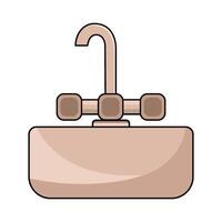 illustration of Minimalist Sink vector