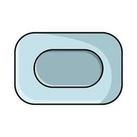 illustration of a soap bar vector