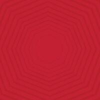 Concentric Hexagons in Red vector