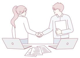 A Comprehensive Business Partnership Agreement Established Between Professional Colleagues vector