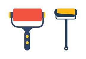 Painting Tools Roller Mini Roller Illustration vector