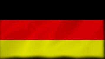 A Visually Striking Representation Of The German National Flag With Vibrant Distinct Color Bands video