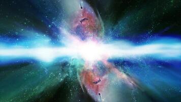 Galactic Explosion Illuminates Cosmic Energy Loop video