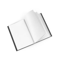 Open Book with Blank Pages, New Beginnings, Knowledge Awaits , transparent background png