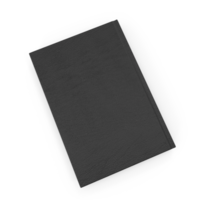Blank book cover mockup layout design, with shadows for branding png