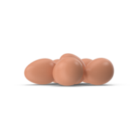 Group of eggs on transparent background png