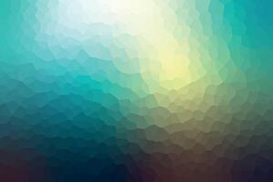 Green crystallized mosaic abstract background made with geometric polygons vector