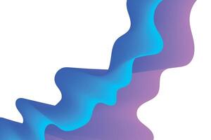 Smooth liquid-style gradient background in bright colors over a minimalist white surface vector