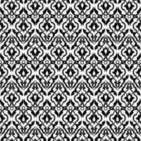 black and white arabesque pattern background, islamic pattern vector