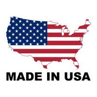 Made in the USA icon.Made in USA stamp. vector