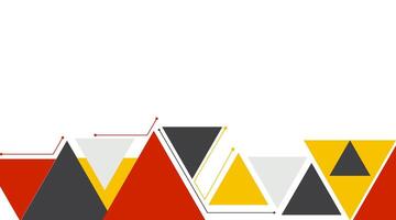 Minimal Abstract Background Design with colorful shape, line and elements. Background for Wallpaper, Social media post and cover, web, and etc. vector