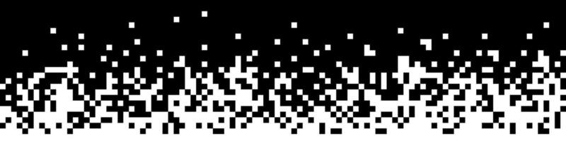Abstract monochrome pixel gradient background illustration. vector