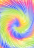 Abstract background with colourful tie dye swirl design vector