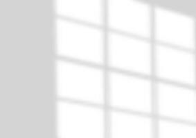 Minimal abstract background with a window shadow overlay vector
