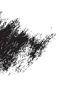 Black Ink Brush Stroke Texture Grunge Abstract Background vector