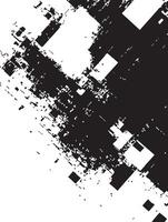 Dramatic Black and White Abstract Texture Grunge Background Design vector