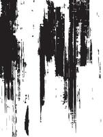 Dramatic Black and White Ink Texture Abstract Art Background vector