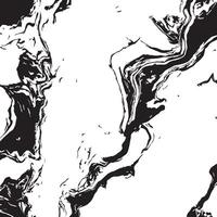 Monochromatic Ink Swirl Abstract Black and White Texture Background vector