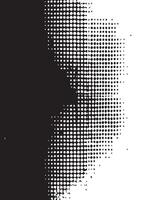 Black and White Halftone Texture Abstract Gradient Background for Design Projects vector