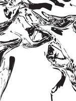 Intricate Black and White Abstract Art Stunning Linework and Texture vector