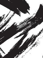 Abstract Black and White Brush Strokes Texture Background for Design Projects vector