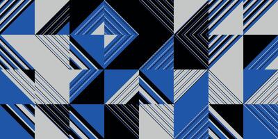 Geometric pattern with diagonal lines vector