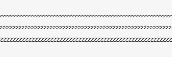 Rope lines Seamless Pattern vector