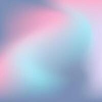 Blurred pastel gradient with smooth transitions of pink, blue, and lavender colors. Ideal for modern background, web or wallpaper vector