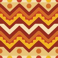 a colorful pattern with chevrons and dots vector