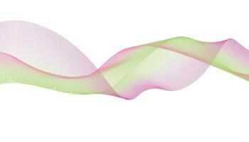 Pink and Green Abstract Wave Background for Modern Design vector